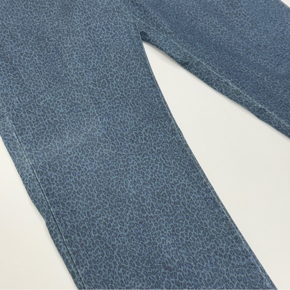 Dark blue Lee leopard print classic fit at the waist jeans - Picture 5 of 12